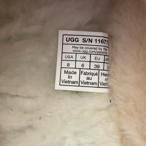 NWB UGG Women's Shearling Platform Slippers in chestnut - Picture 11 of 14